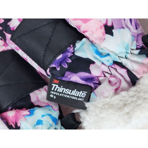 2015 Authentic American Heritage Small(4-6) 3M Thinsulate Insulation Floral Glov - Picture 10 of 14
